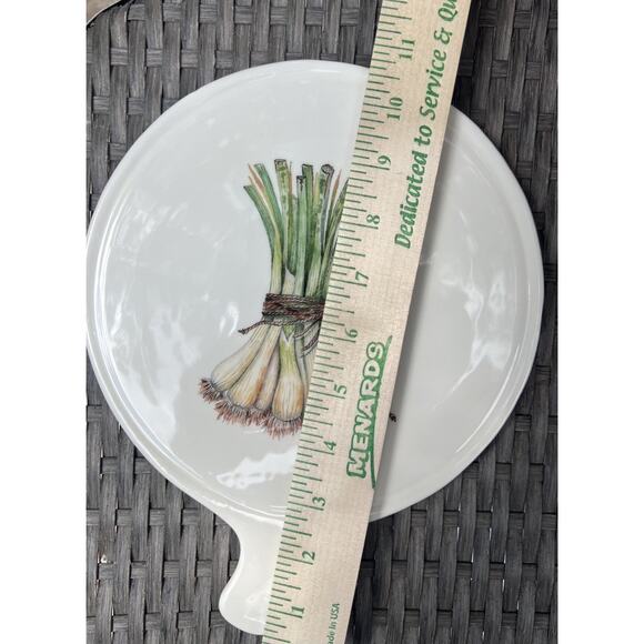 Ceramica Cuore onion Ceramic Trivet Cheese Board Italian - Picture 2 of 3